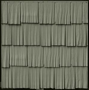 Exterior Portfolio, Portsmouth Split Shake Product Swatch - Cypress