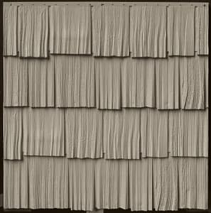 Exterior Portfolio, Portsmouth Split Shake Product Swatch - Country Beige