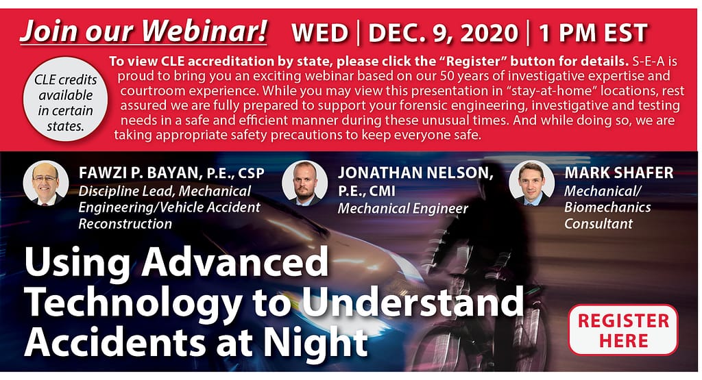 Using Advanced Technology to Understand Accidents at Night