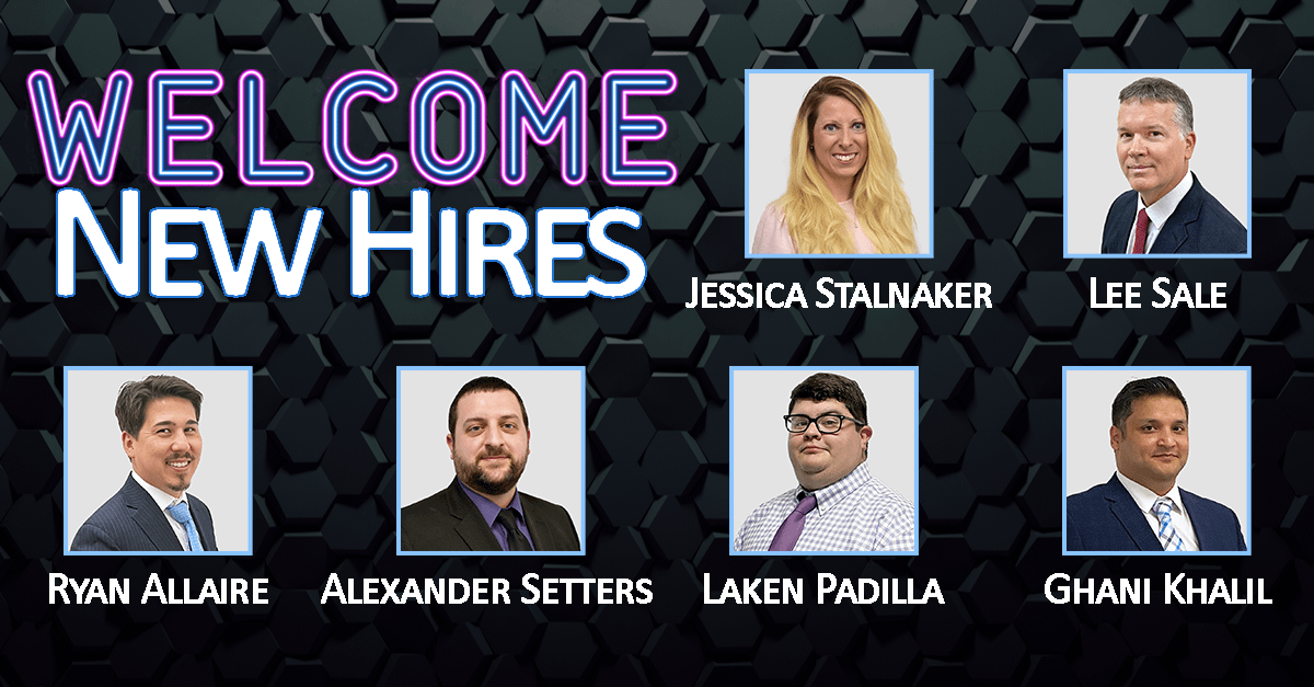 Welcome New Hires