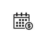 calendar pay icon