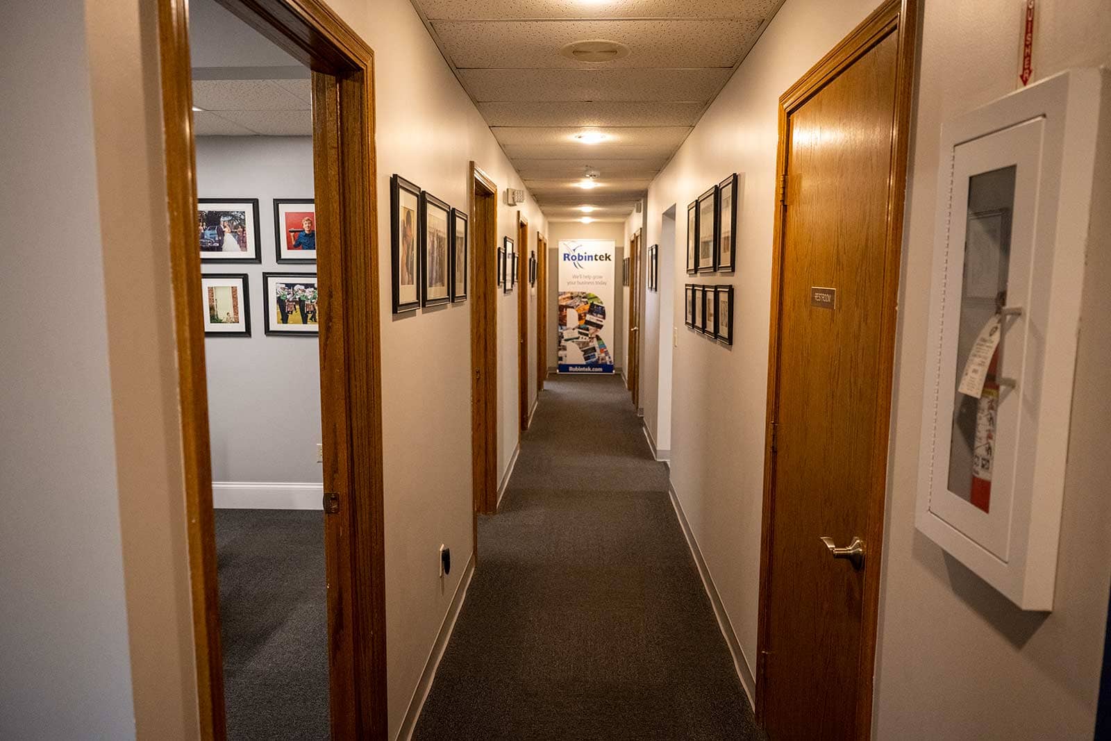Robintek Westerville Office Rentals Hallway