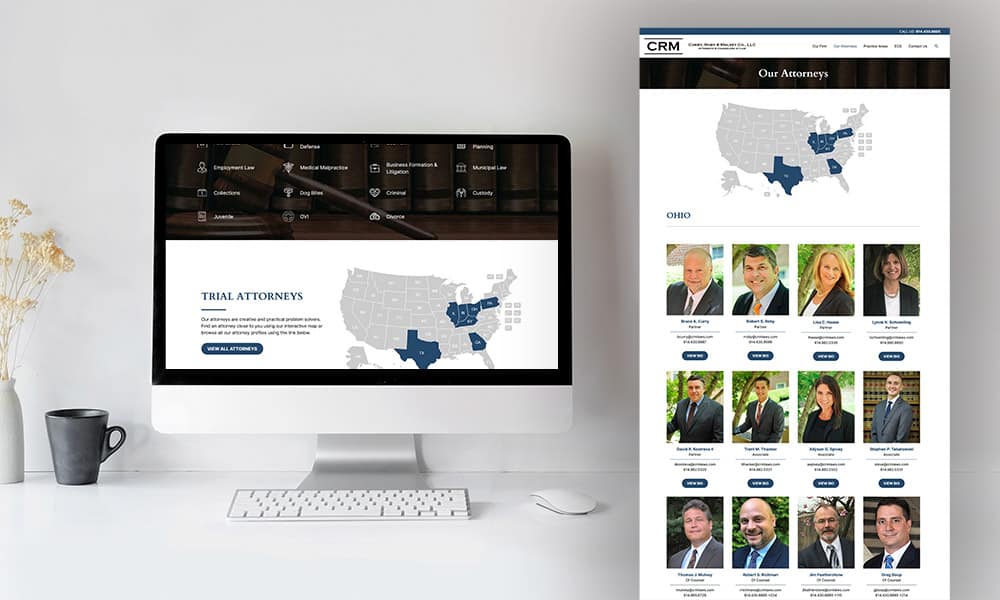 CRM Interactive Map
