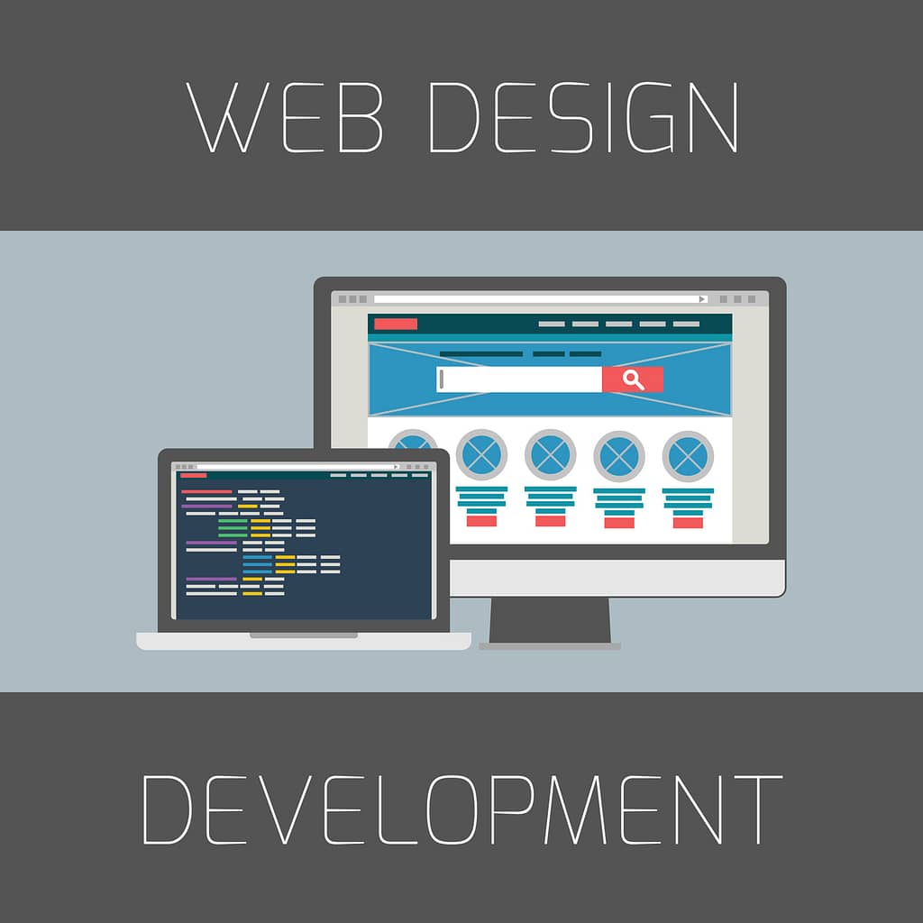 Concept for web design and development