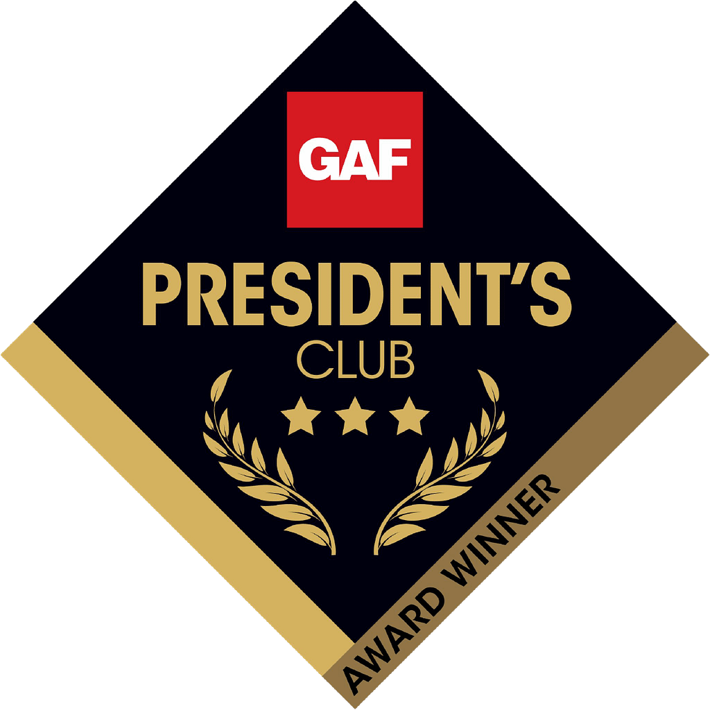GAF Presidents Club 3-star award winner badge