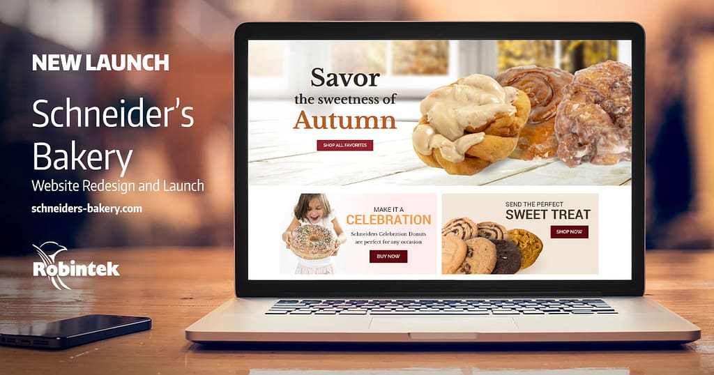 Scneiders Bakery eCommerce Web Design build and launch