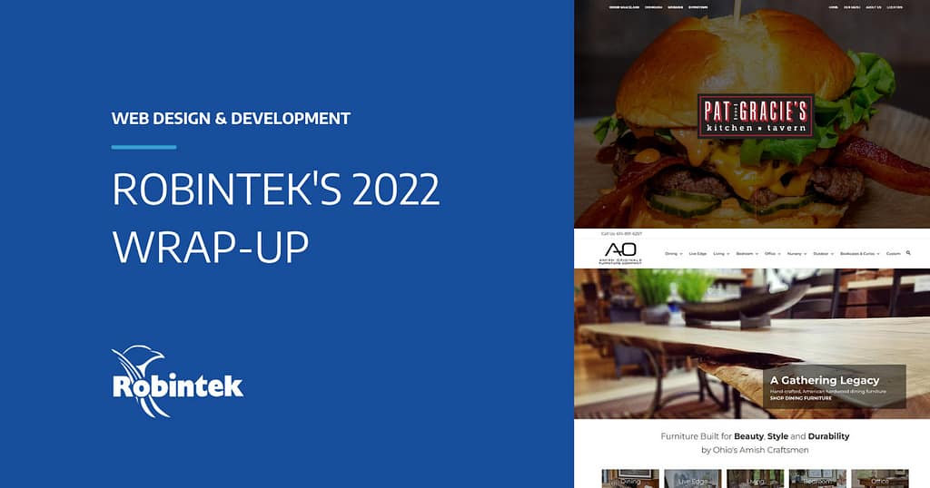 2022 Wrap-Up - Robintek: Web Design Firms Columbus Ohio