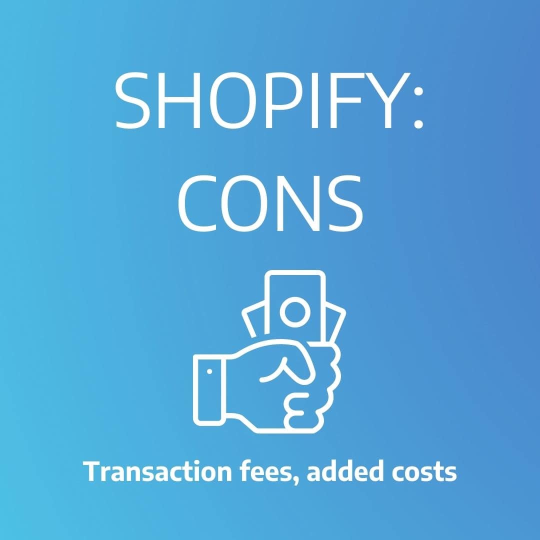 Shopify Cons