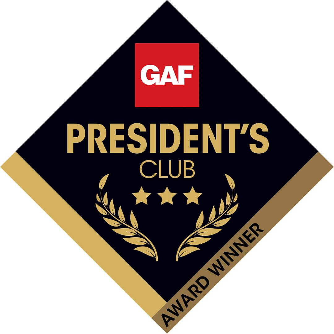 GAF Presidents Club 3-star award winner badge