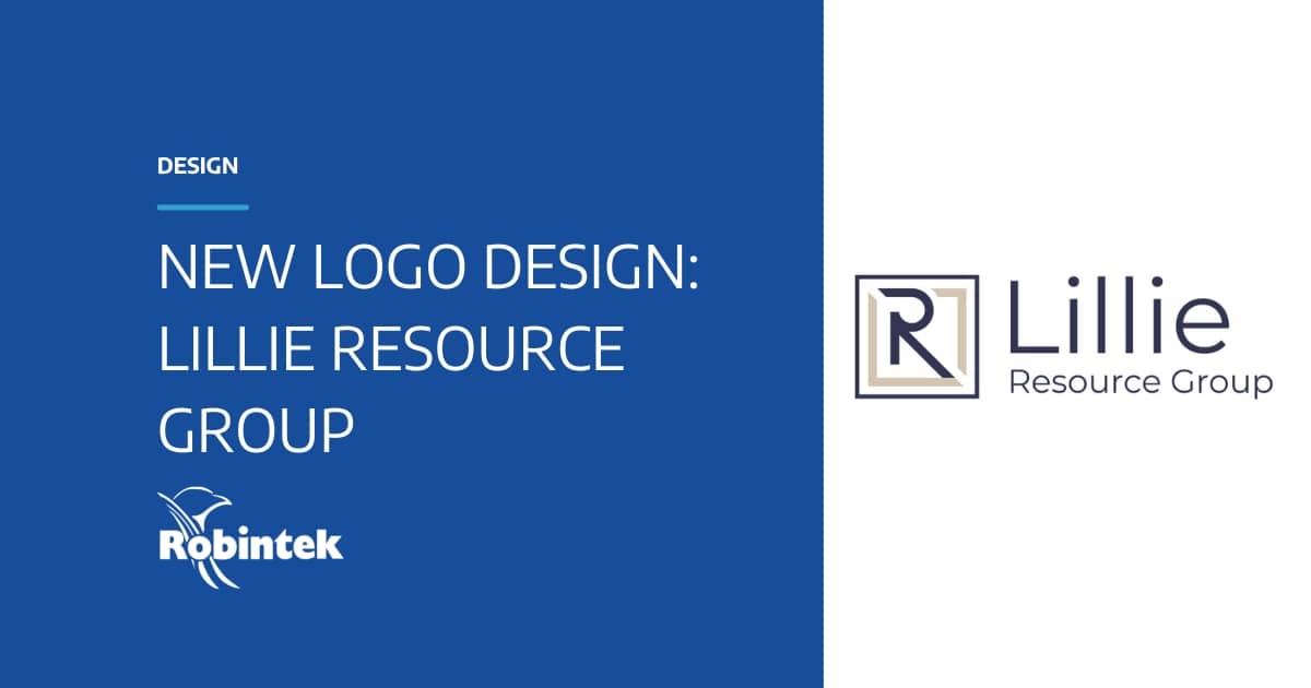 New Logo Design: Lillie Resource Group blog header