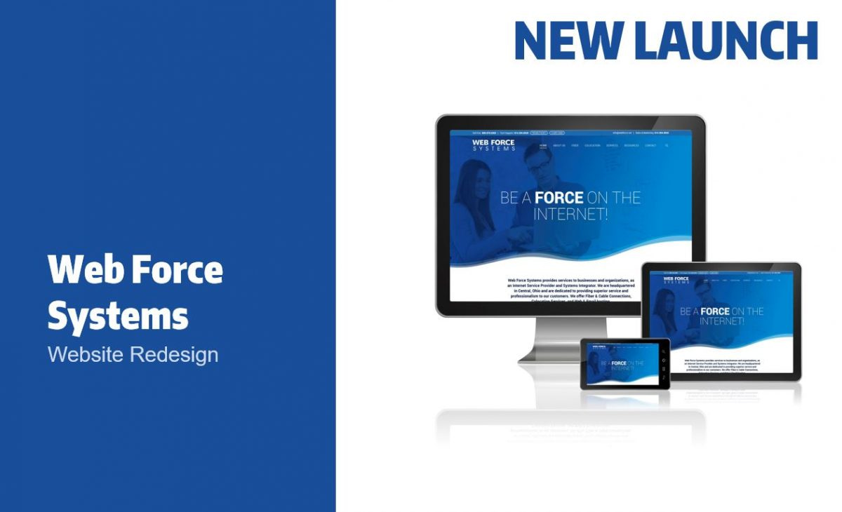 Web Force Systems Website launch
