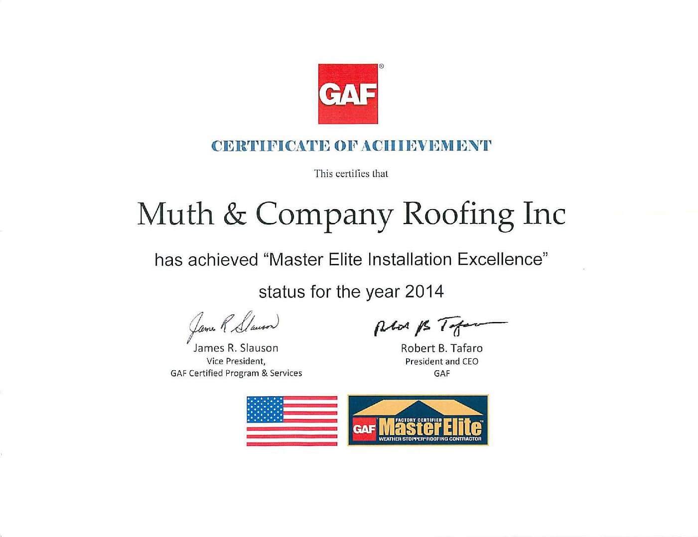 GAF-Master-Elite-Installation-Excellence-Certificate-2014-page-compressor