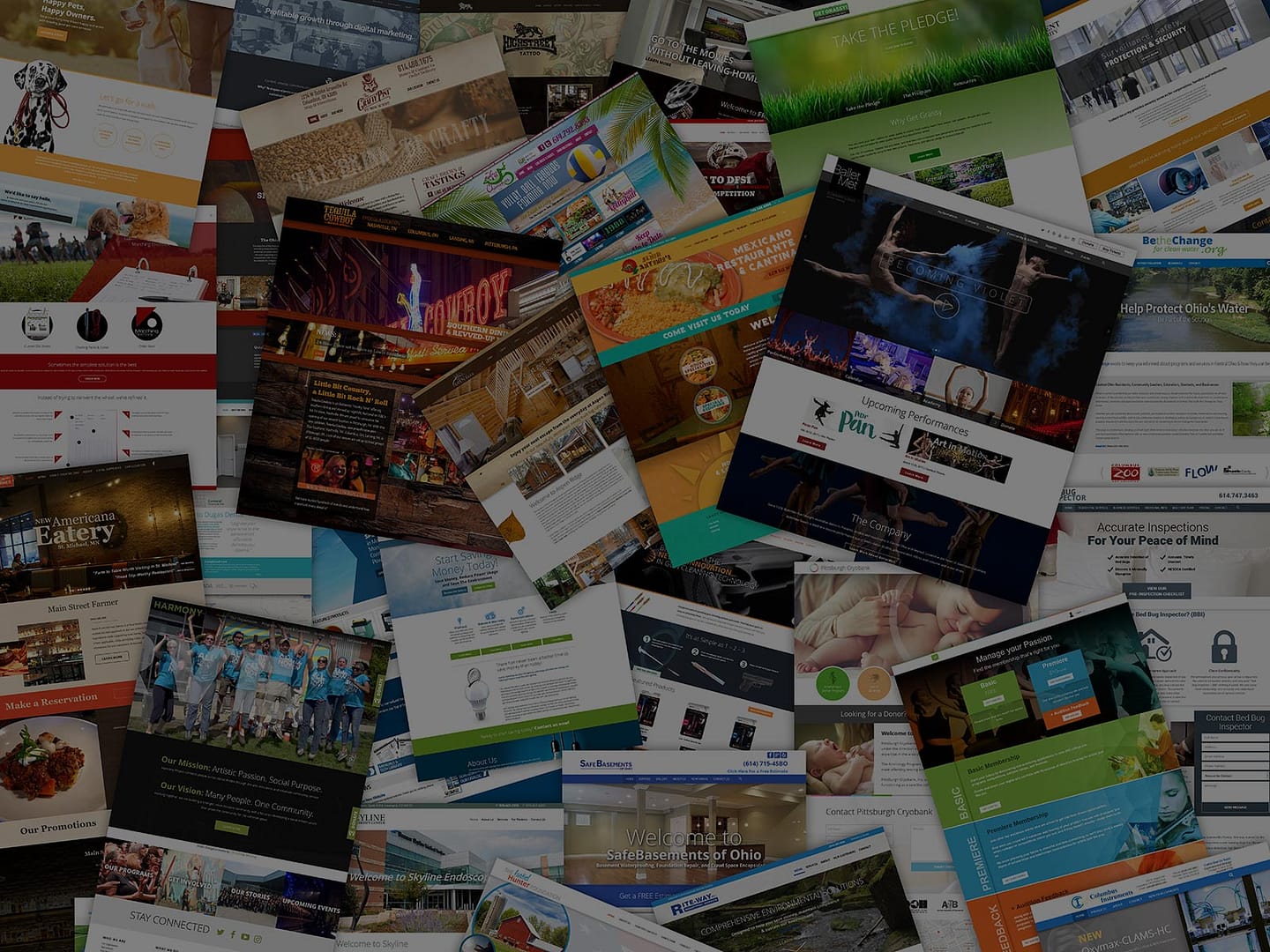 Custom Websites Designs in Akron & Columbus Ohio