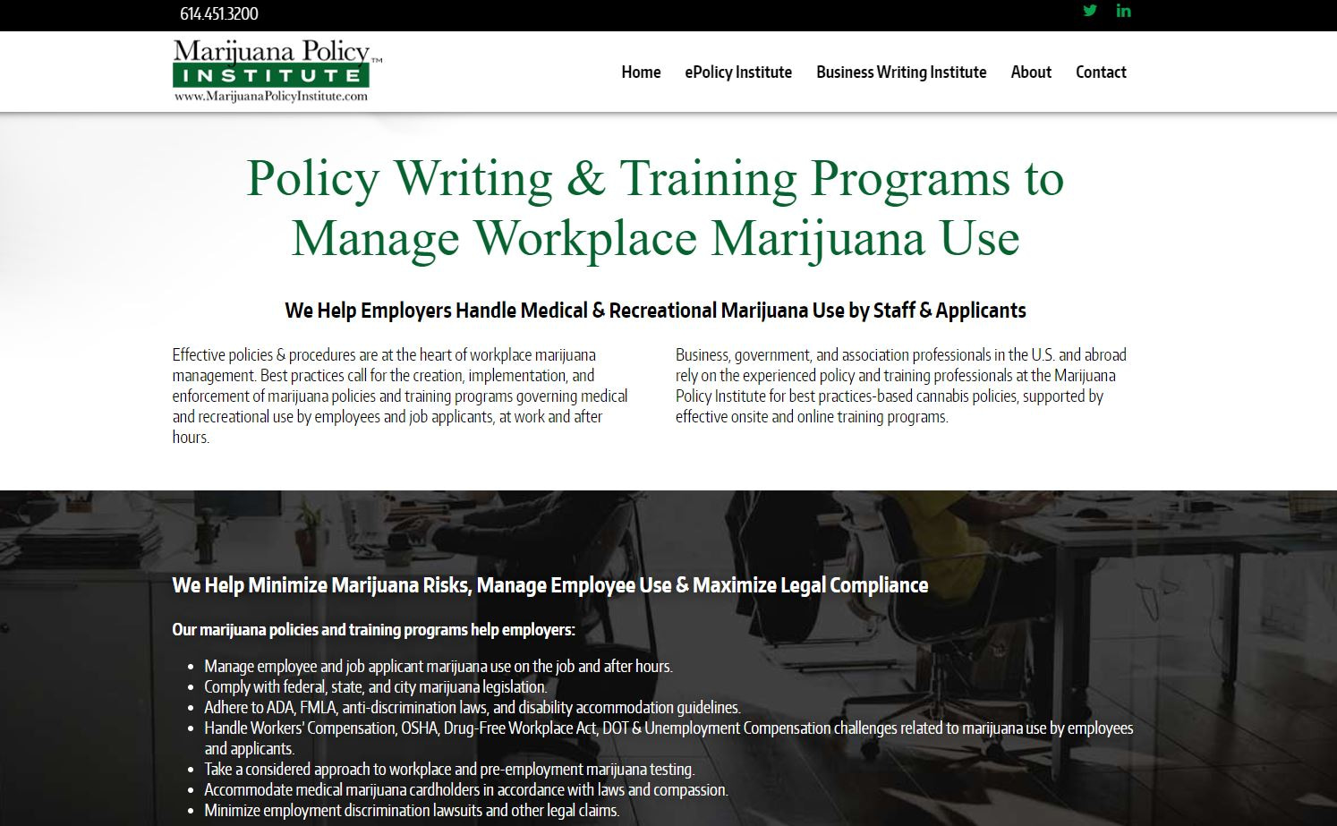 marijuana policy writing and training resource