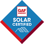 GAF Solar Certified Diamond Badge