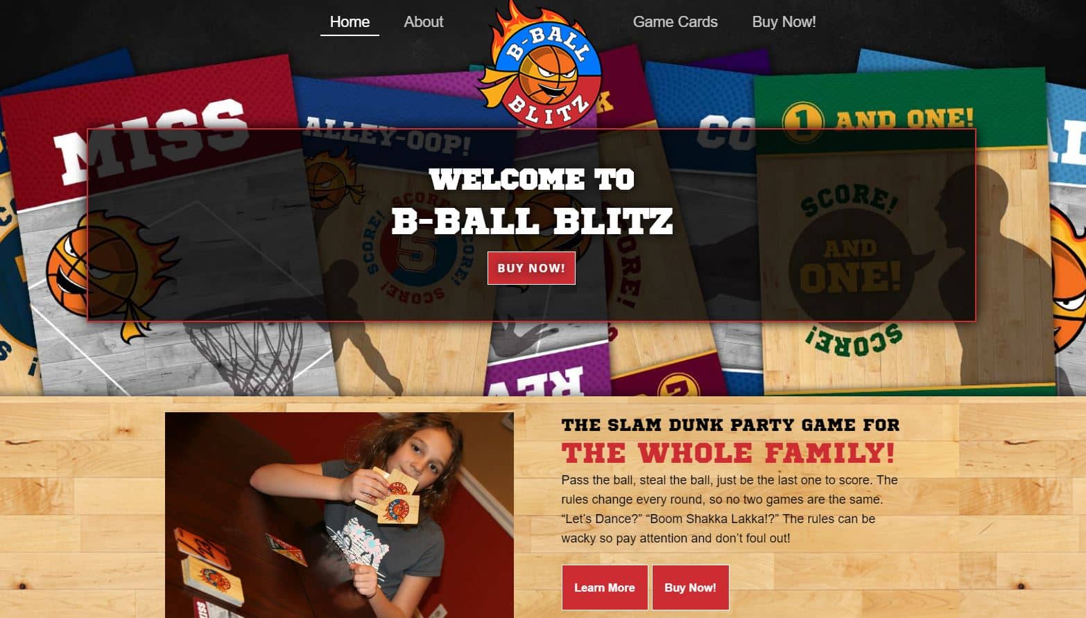 B-Ball Blitz Homepage