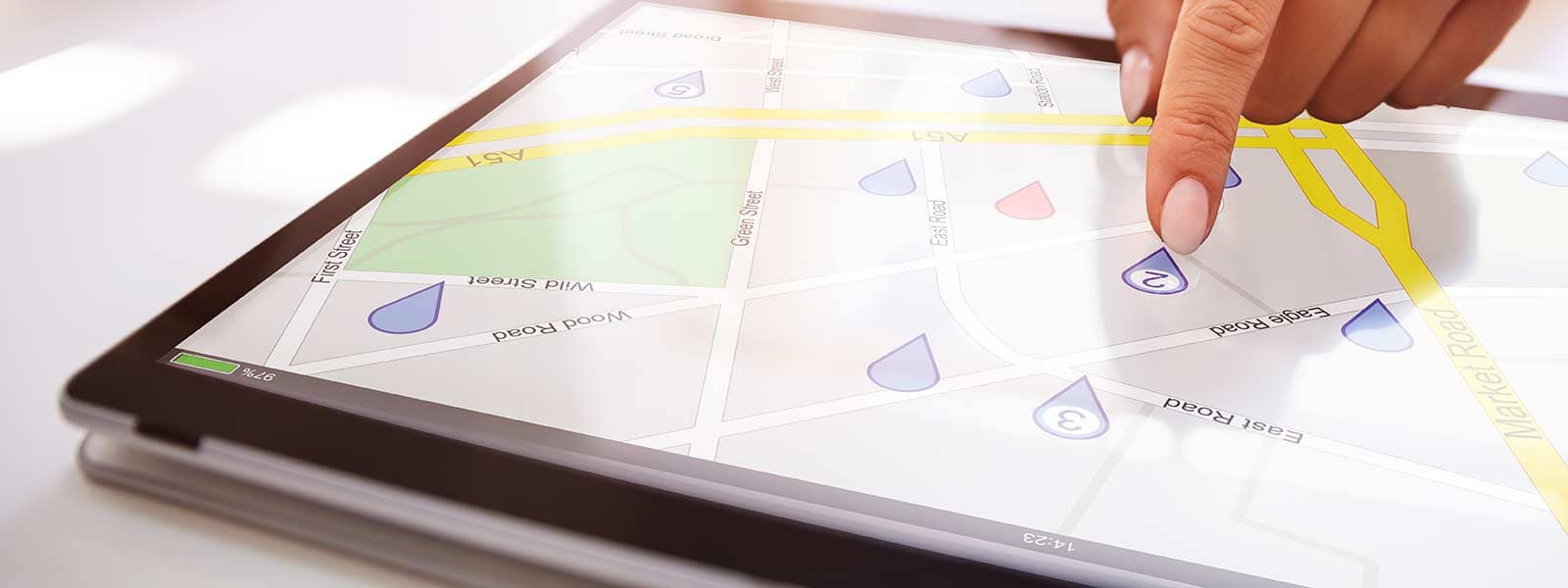Custom Google Map Functionality on Tablet