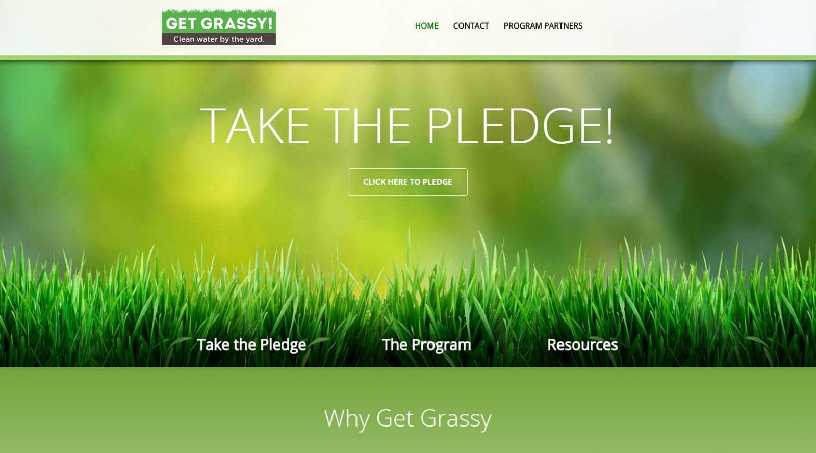get grassy