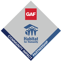 GAF Roofing Shingles Habitat for Humanity Community Impact Partnership