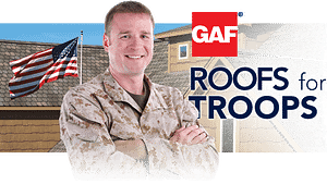 Roofs for Troops rebate