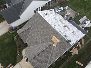 Residential Home Solar Shingles Installation