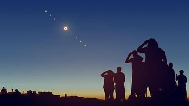 solar eclipse watching in Ohio