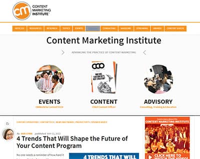 Content Marketing Institute
