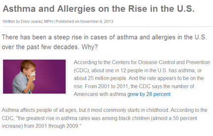 Asthma and Allergies