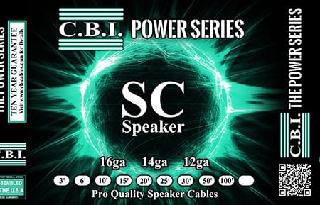 cbi sc speaker cable packaging design