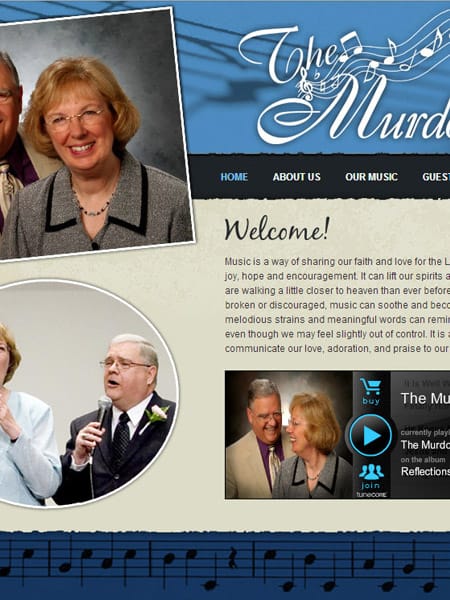 The Murdochs music website