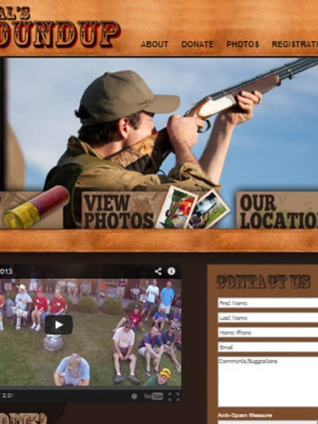 Mt. Al's Roundup - Charity Event Website and Event Registration