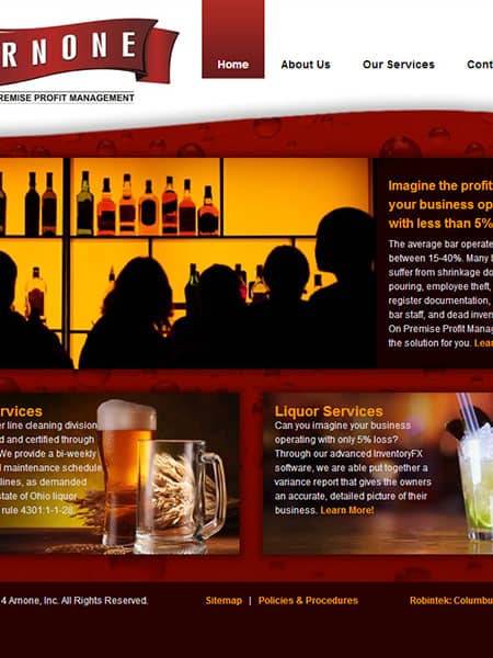 Arnone, INC. small business website consultation for bar and restaurant owners