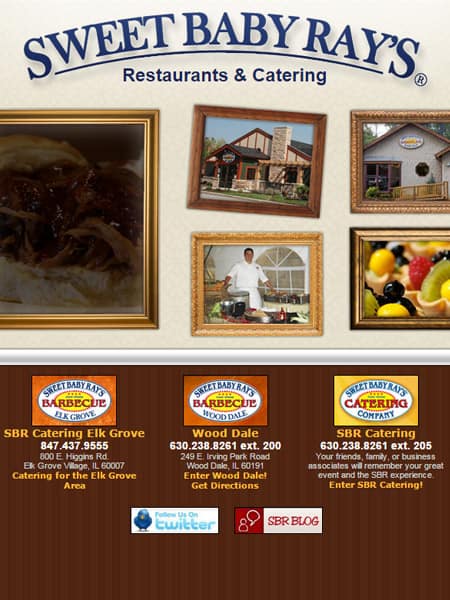 Sweet Baby Ray's restaurant and catering