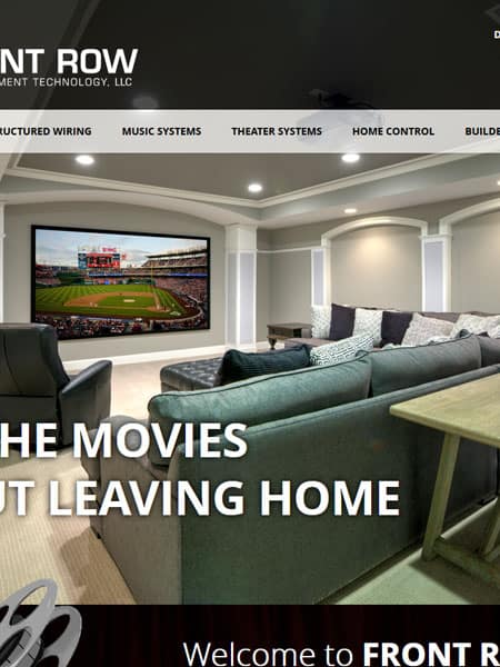 Front Row Entertainment Technology LLC entertainment website