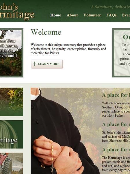 St. John's Hermitage - Religious Sanctuary Website