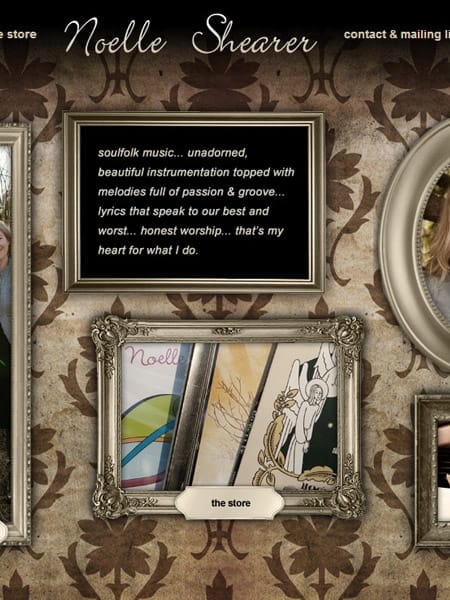Noelle Shearer - Musician Website