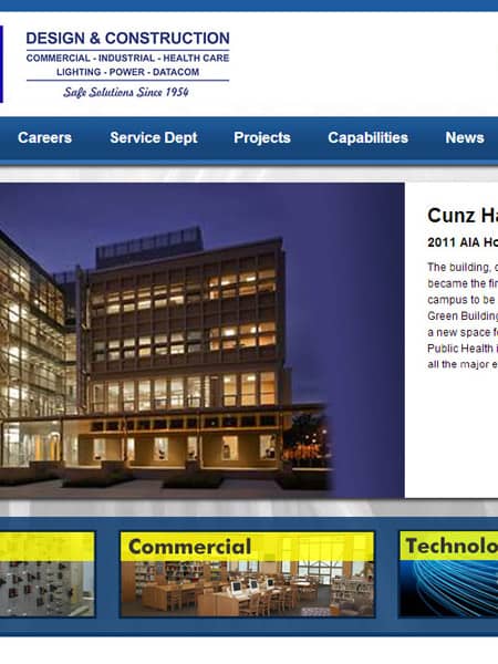 Claypool Electric - Data and Construction Website