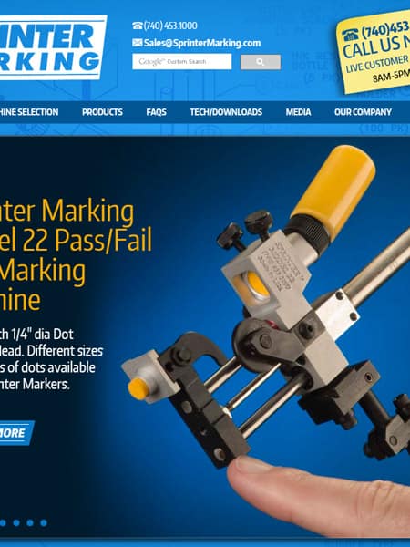 Sprinter Marking - Manufacturing and Technology Website