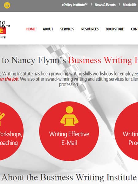 Business Writing Institute - Business Writing Website
