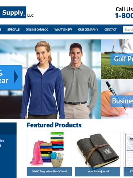 Corporate Supply - Custom Business Supply Website