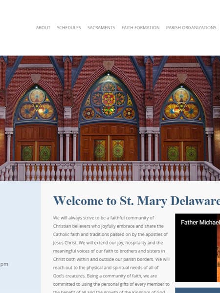 Delaware St. Mary Catholic Church - Church Website