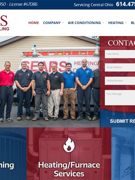 Sears Heating and Cooling - Heating & Cooling Website