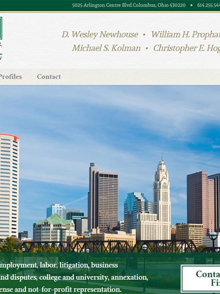 NPK&H - Law Firm Website