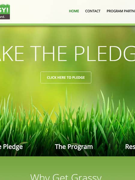 Get Grassy - Environmental Website