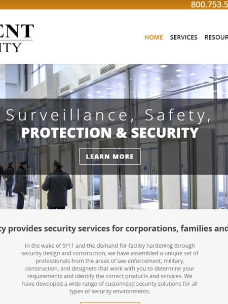 Trident Security USA - Technology and Security Website