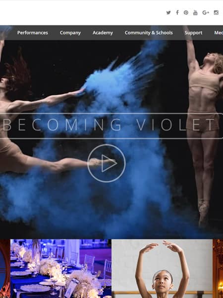 Ballet Met - Dance and Theater Website