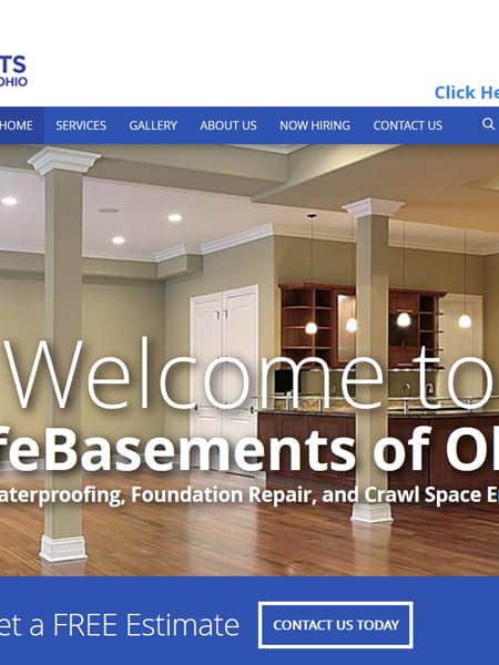 Safe Basements of Ohio Business Website
