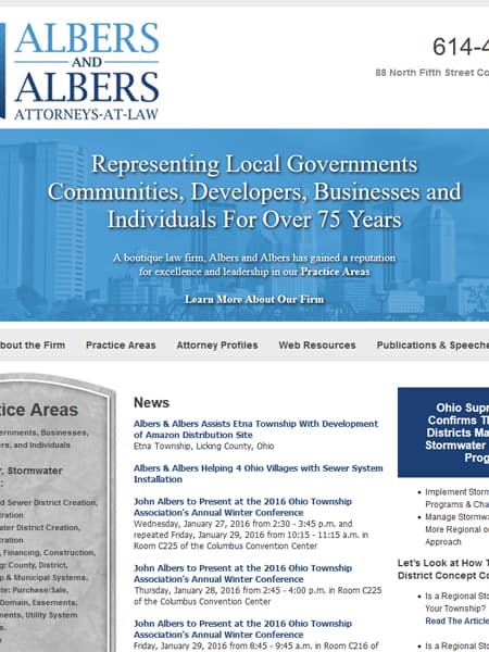 Albers & Albers - A Law Website