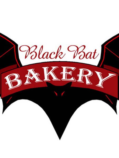 Black Bat Bakery Logo