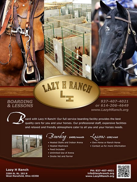 Lazy H Ranch Flyer Design